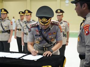 Kombes Memo Ardian Resmi Jabat Kabid Humas Polda Sulbar