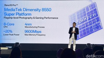 Apa Keunggulan Dimensity 8550 Super Otak Reno16 Pro?
