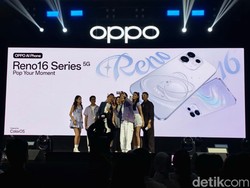 Oppo Reno 16, 16 Pro dan 16F Resmi Rilis di RI: Spesifikasi dan Harganya