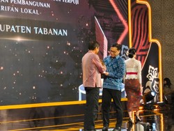 Tabanan Raih Anugerah Pembangunan Berbasis Kearifan Lokal 2026