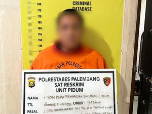 Ngamuk di Bengkel Lalu Todongkan Senpi, Pria di Palembang Diringkus