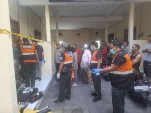 Pria 34 Tahun Tewas Misterius di Kamar Kos Denpasar
