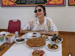Seru Banget! Febby Rastanty Ngopi di Italia hingga Makan Ikan di Bali
