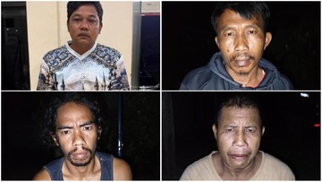 Ini Motif dan Peran 4 Pembunuh Tapir di Mesuji Lampung