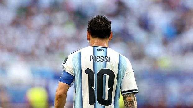 Soccer Football - FIFA World Cup 2026 - Round of 32 - Argentina v Cape Verde - Miami Stadium, Miami Gardens, Florida, U.S. - July 3, 2026 Argentina's Lionel Messi REUTERS/Amanda Perobelli