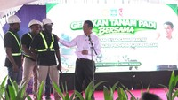 Bulog Dukung Gerakan Tanam Padi Serentak di Kawasan Cetak Sawah Merauke