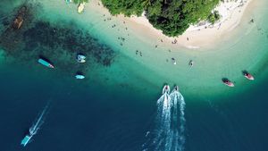 Pulau Cingkuak Jadi Andalan Wisata Bahari Pesisir Selatan