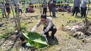 Kuburan Misterius Hebohkan Warga Gunungkidul Dibongkar Polisi, Ternyata...