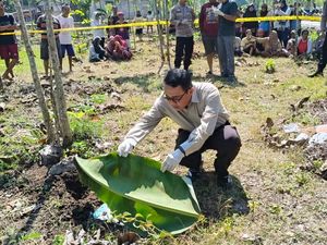 Kuburan Misterius Hebohkan Warga Gunungkidul Dibongkar Polisi, Ternyata...