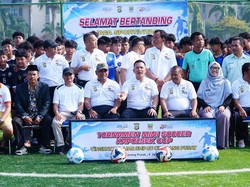 HUT Bhayangkara ke-80, Polsek Cikarang Pusat Gelar Mini Soccer Cup Pelajar
