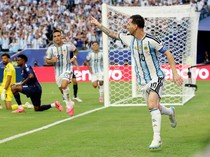 Potret Argentina Lolos Dramatis ke 16 Besar Usai Tekuk Tanjung Verde