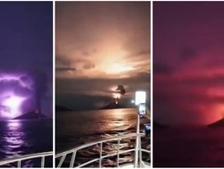 Viral Video Letusan Gunung Anak Krakatau, Petugas Pastikan Bukan Terkini