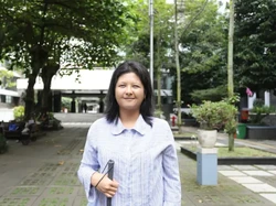 Kisah Inspiratif Angel, Penyandang Tunanetra yang Lolos SNBT di Sosiologi UGM