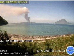 Video Viral Gunung Anak Krakatau Meletus Hebat Malam Hari Ternyata Hoax