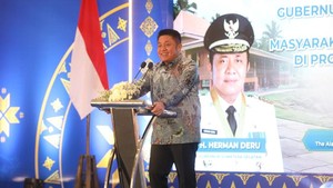 Bentuk Organisasi Nasional Satlinmas di Sumsel, Ini Harapan Herman Deru
