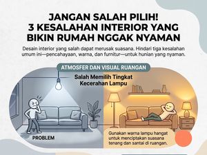 Catat Ya, Kesalahan Interior Ini Bisa Bikin Rumah Terasa Nggak Nyaman