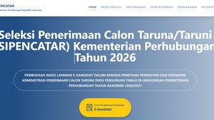 Mau Masuk Sekolah Kedinasan Kemenhub? Daftar E-Kandidat Sipencatar Sekarang