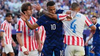 Mbappe soal Permainan Keras Paraguay: Kami Lebih Baik daripada Mereka