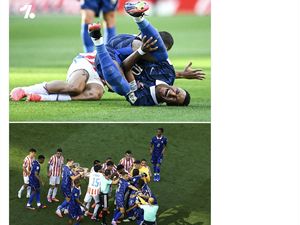Heboh di Medsos: Paraguay Lawan Prancis Main Bola atau WWE?