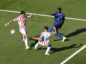 Paraguay Vs Prancis 0-0 di Babak Pertama
