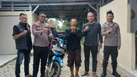 Curi Motor di Ogan Ilir, Pria Paruh Baya Diringkus Usai Dimassa di Muara Enim