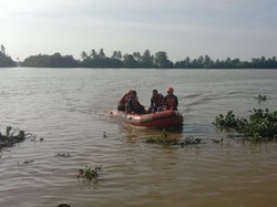 Wanita Diduga ODGJ Tenggelam di Sungai Komering Banyuasin