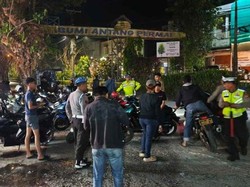 Razia Knalpot Brong di Manggala Makassar, 20 Motor Ditilang