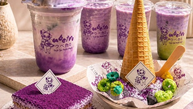 Kini sudah banyak kafe dan bakery di Jakarta yang menghadirkan berbagai kreasi dessert berbahan ube.