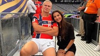 Pacar Erling Haaland Unggah Pesan Menyentuh Usai Norwegia Singkirkan Brasil