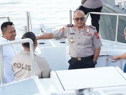 Kapolda Sulbar Cek Kapal Patroli Baru demi Perkuat Keamanan Laut