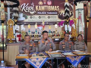 Polres Tabanan Bongkar Belasan Kasus Pencurian-Narkoba dalam 2 Bulan