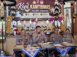 Polres Tabanan Bongkar Belasan Kasus Pencurian-Narkoba dalam 2 Bulan