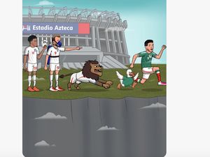 Inggris vs Meksiko Gila Banget, Linimasa Bergemuruh
