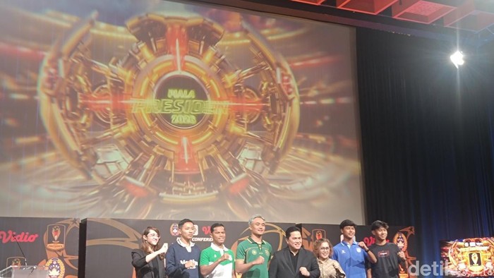 Piala Presiden 2026 digelar di Bandung dan Surabaya pada 25 Juli-7 Agustus. Hadiah juara naik menjadi Rp 6 miliar.