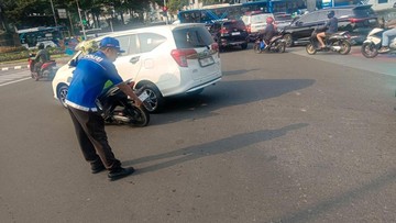 Kronologi Driver Ojol Tewas Kecelakaan di Patung Kuda Jakpus