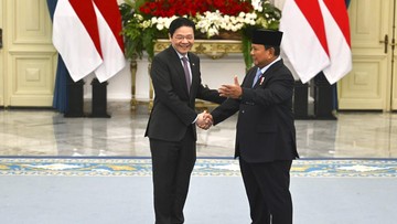 Prabowo: RI-Singapura Sepakat Jaga Selat Malaka Tetap Aman dan Bebas Dilintasi