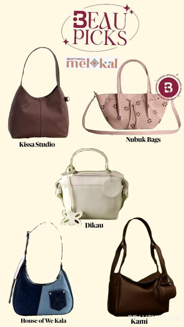 BeauPicks: 5 Shoulder Bag yang Modis dari Brand Lokal