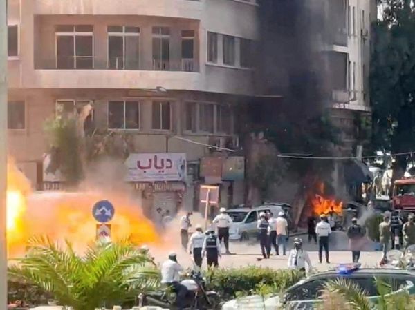Bom Meledak Dekat Hotel Tempat Emmanuel Macron Dijadwalkan Menginap di Damaskus