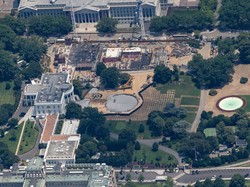 Selain Ballroom Megah, Trump Juga Bangun Helipad Baru di Gedung Putih