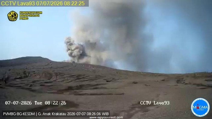 Anak Krakatau Siaga, BPBD Banten Pastikan Pantai Anyer-Carita Aman Dikunjungi Gunung Anak Krakatau erupsi kembali pagi ini