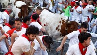 Lari Bareng Banteng, Festival San Fermin 2026 Kembali Hebohkan Spanyol