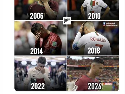 Tangis Ronaldo Dibalas Meme Ejekan, Netizen Ramai Menyindir
