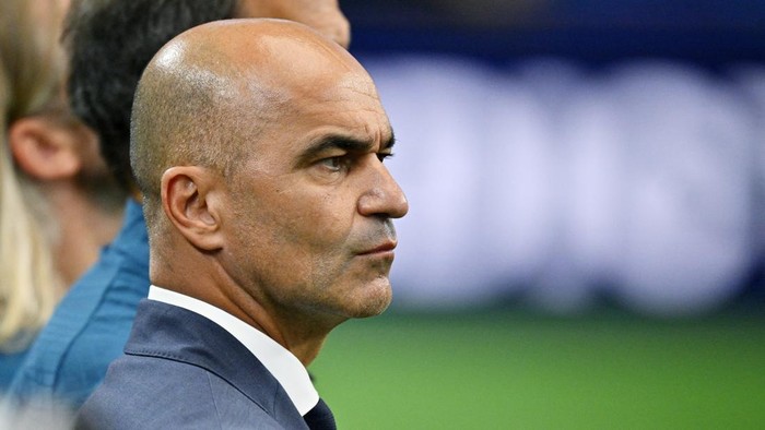 Roberto Martinez saat menangani Portugal menghadapi Spanyol di Piala Dunia 2026 lalu.