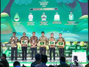 Jateng Boyong 6 Penghargaan Adinata Syariah, Gus Yasin Dorong Industri Halal