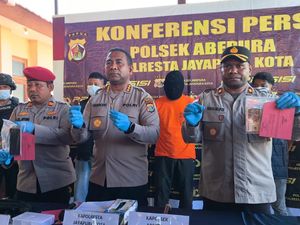 Polisi Gagalkan Penyelundupan 82 Amunisi di Jayapura, 1 Pelaku Ditangkap