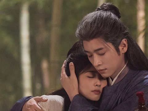 Bai Lu dan Cheng Lei dalam drama China The First Jasmine atau Mo Li (2026)