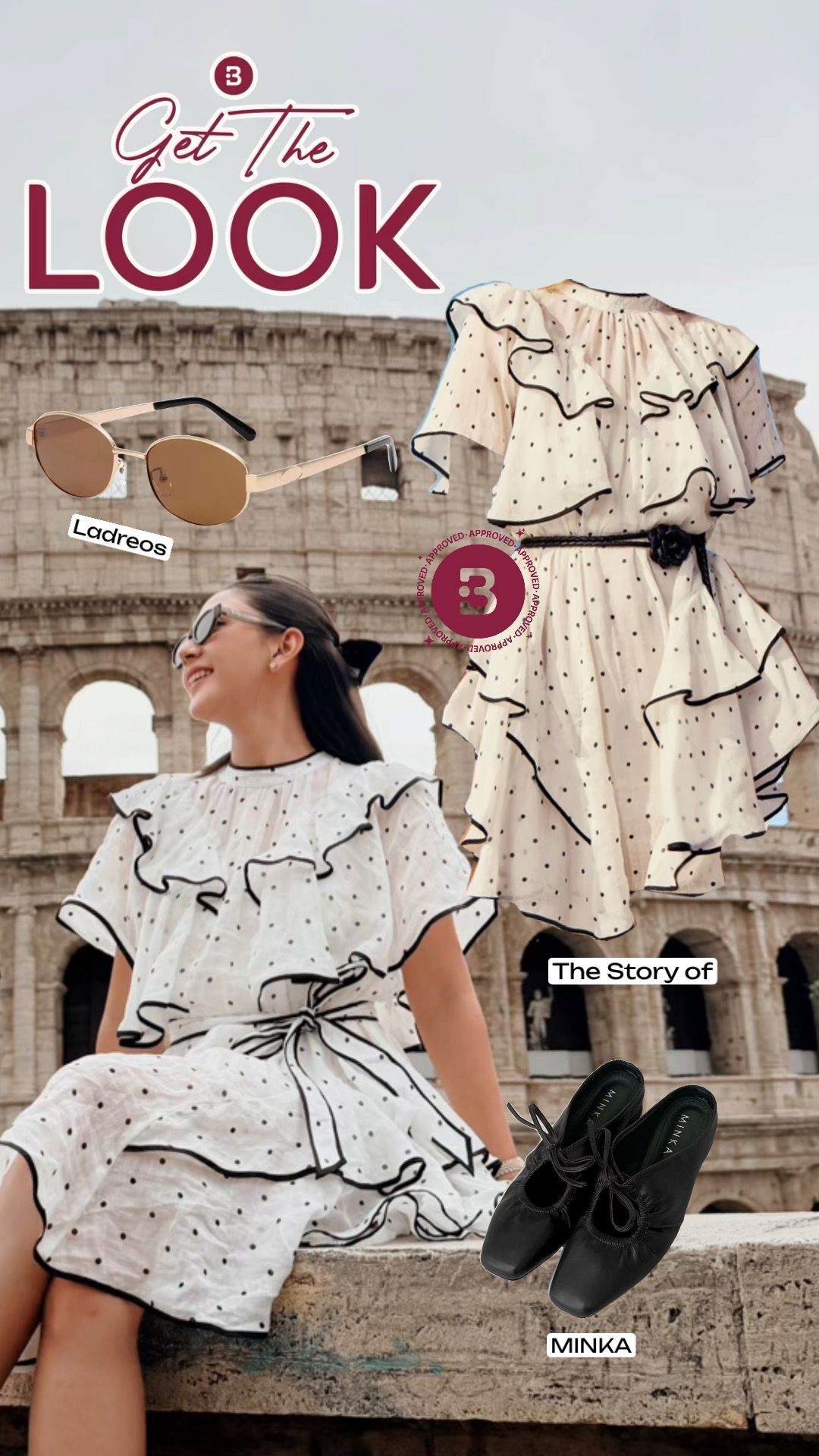 Get The Look: Tampil Chic dengan Polkadot ala Jessica Mila
