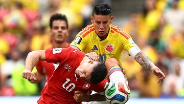 Swiss Vs Kolombia Imbang di Babak Pertama