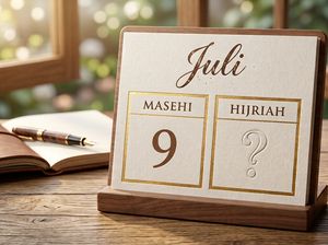 Kalender Hijriah Hari Ini 9 Juli 2026: Tanggal, Bulan, dan Tahunnya