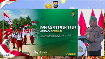 Kapolda Riau Persembahkan 80 Jembatan untuk Masyarakat di Hari Bhayangkara